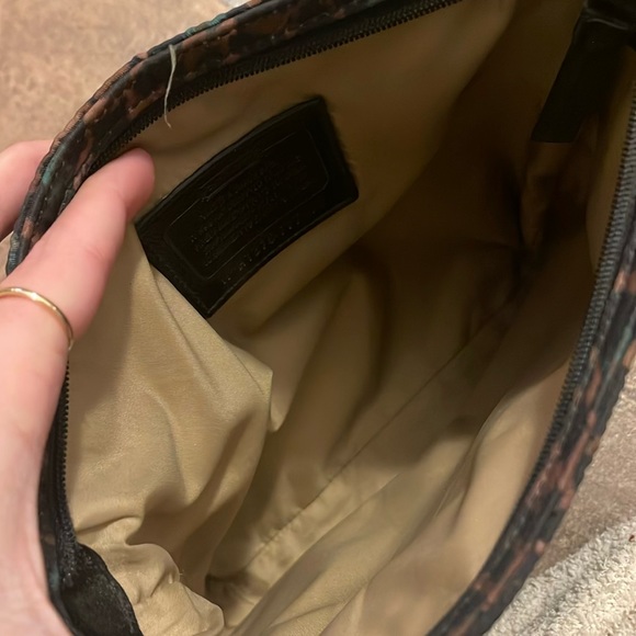 Coach nylon crossbody purse - Picture 5 of 5